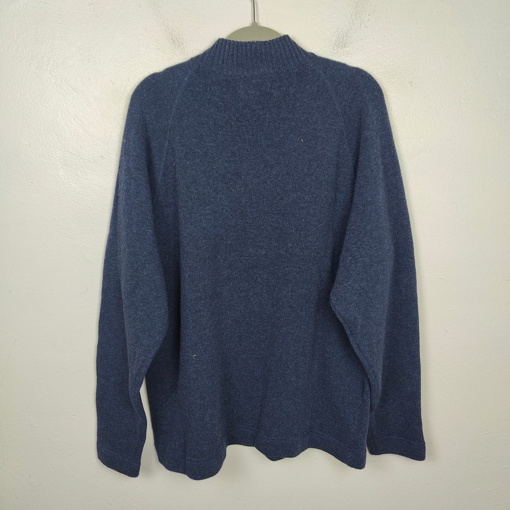 Pendleton Lambswool Blend Quarter Zip Sweater Men… - image 8